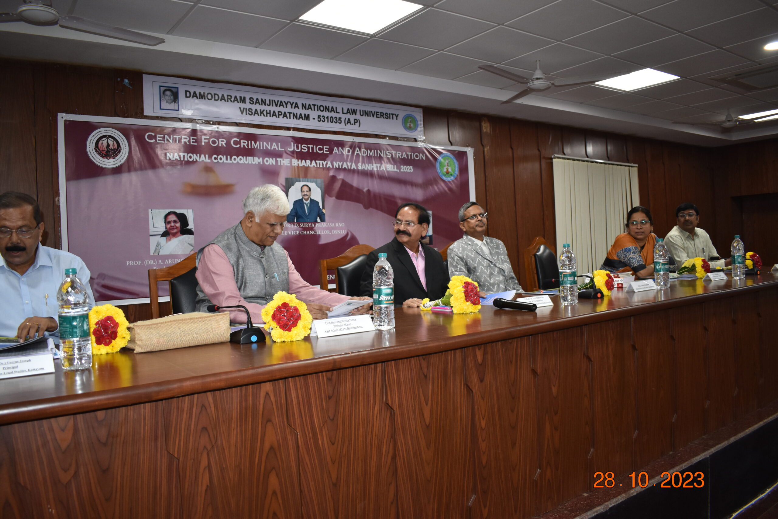 NATIONAL COLLOQUIUM ON THE BHARATIYA NYAYA SANHITA BILL, 2023 @ DSNLU ...